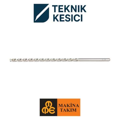 MTE Silindirik Saplı Çok Uzun Matkap Ucu GT100 Tipi 30 mm B00005610300 - Teknik Kesici Silindirik Saplı Çok Uzun Matkap Ucu GT100 Tipi 3,0 mm (B00005610300) - MTE B00005610300