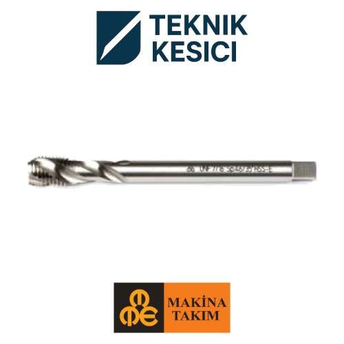 MTE Usa İnce Vidalı Helis Kanallı Makina Kılavuzu UNF UNF 14 x 28 - Teknik Kesici USA İnce Vidalı Helis Kanallı Makina Kılavuzu UNF W 1" x 8 - MTE B00105922540