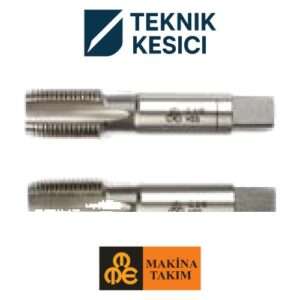 Whitworth Boru Vidalı 2'li Takım Kılavuzu G 1/8" x 28 - MTE B00102300973