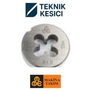 Whitworth Boru Vidalı Pafta Lokması G 1/8" x 28 - MTE B00110080973