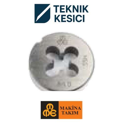 MTE Whitworth Boru Vidalı Pafta Lokması G 18 x 28 - Teknik Kesici Whitworth Boru Vidalı Pafta Lokması G 1/8" x 28 - MTE B00110080973