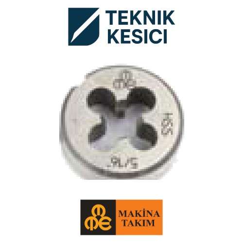 MTE Whitworth Normal Vidalı Pafta Lokması W 18 x 40 - Teknik Kesici Whitworth Normal Vidalı Pafta Lokması W 1/8" x 40 - MTE B00110040317