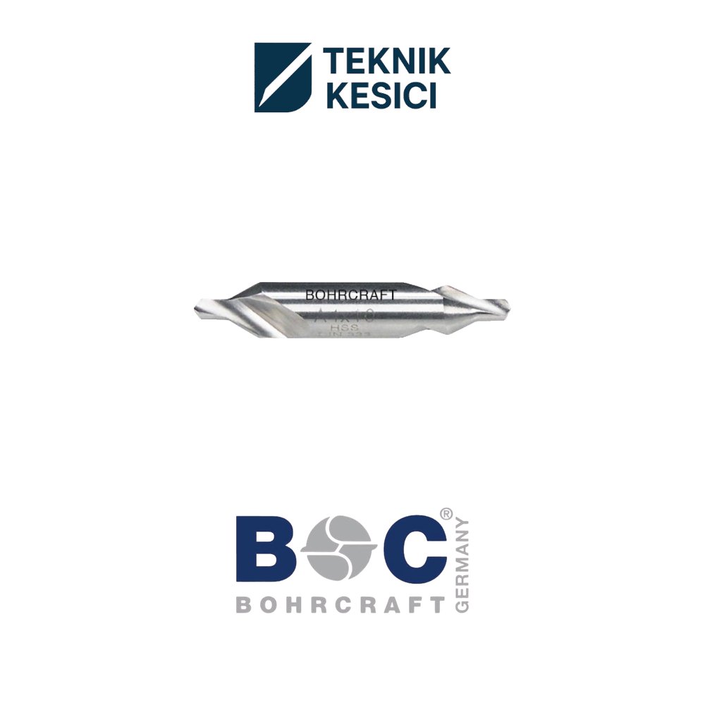 Bohrcraft 25 mm HSS Punta Matkabı DIN 333A 1600 0300250 - Teknik Kesici Bohrcraft 2,5 mm HSS Punta Matkabı DIN 333A 1600 0300250