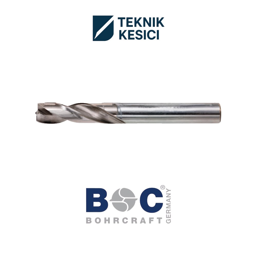 Bohrcraft 6 mm Punta Çürütme Matkabı HSSE DIN 1897 1801 0300600 - Teknik Kesici Bohrcraft 6 mm Punta Çürütme Matkabı HSSE DIN 1897 1801 0300600