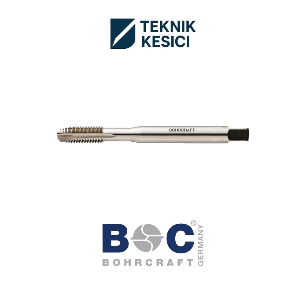 Bohrcraft M20 HSSE DIN 376B Düz Makine Kılavuzu 4143 0302000 - Teknik Kesici Bohrcraft M20 HSSE DIN 376B Düz Makine Kılavuzu 4143 0302000