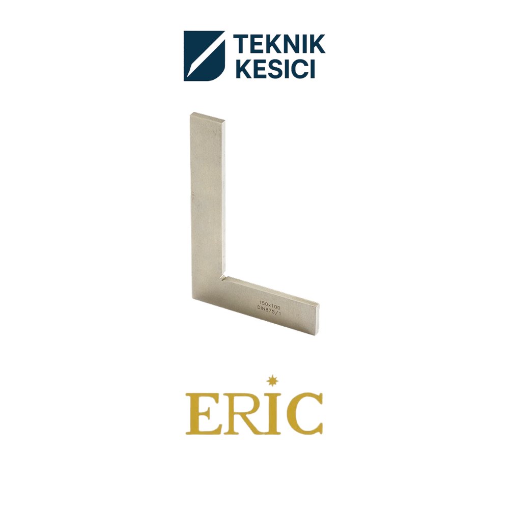 Eric 100x150 Şapkasız Gönye T27100150 - Teknik Kesici Eric 100x150 Şapkasız Gönye T27100150