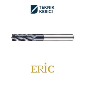 Eric 12 mm R1 45HRC Uzun Karbür Köşe Radus Freze Boy: 100 mm 4FUR11001200