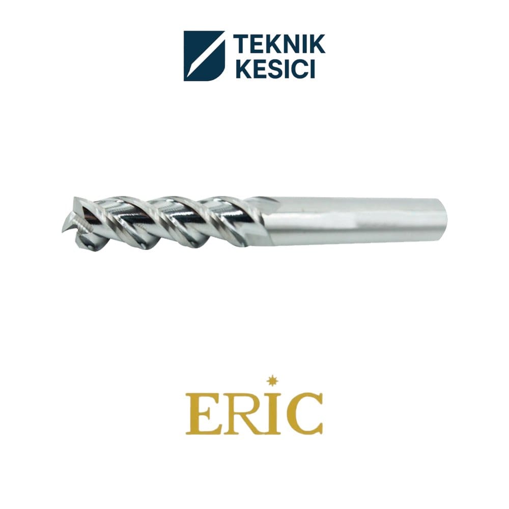 Eric 14 mm Uzun 3 Ağız Alüminyum Karbür Freze BOY150 mm T3UAL15014 - Teknik Kesici Eric 14 mm Uzun 3 Ağız Alüminyum Karbür Freze Boy: 150 mm T3UAL15014