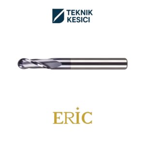 Eric 2 mm 45HRC Uzun Karbür Küre Freze Boy: 75 mm 2FKU0075200