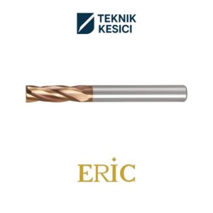 Eric 6 mm R0,5 55HRC Uzun Karbür Köşe Radus Freze Boy: 75 mm 4FUR550575600