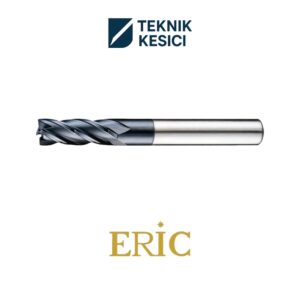 Eric 8 mm 45HRC Uzun Karbür Düz Freze Boy: 75 mm 4FU0075800