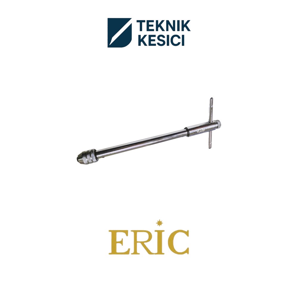 Eric Cırcırlı Kılavuz Kolu Uzun NO10 M3-M8 T103 - Teknik Kesici Eric Cırcırlı Kılavuz Kolu Uzun NO:10 M3-M8 T103