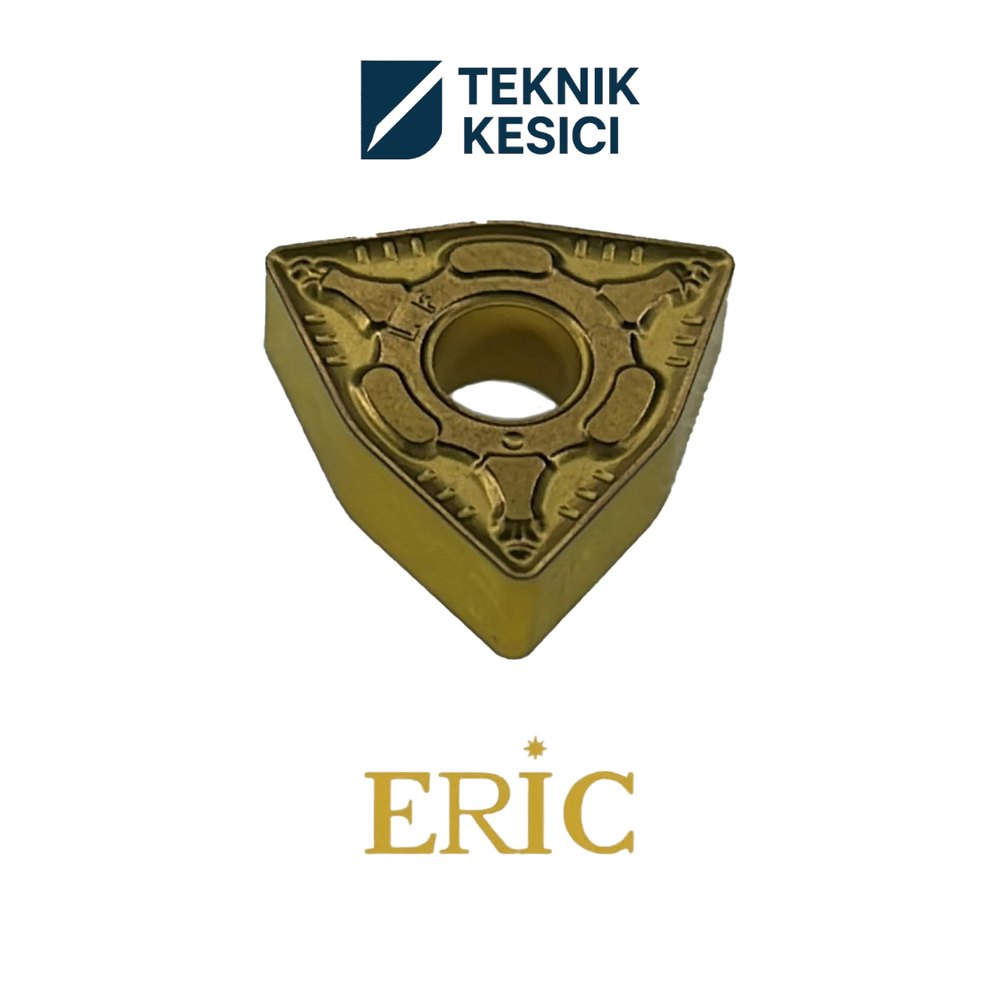 Eric WNMG 080404 TAL7000 Sarı Kaplamalı KU81001 - Teknik Kesici Eric WNMG 080404 TAL7000 Sarı Kaplamalı KU81001
