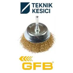 GFB Pimli Çanak Fırça - Teknik Kesici GFB Pimli Çanak Fırça