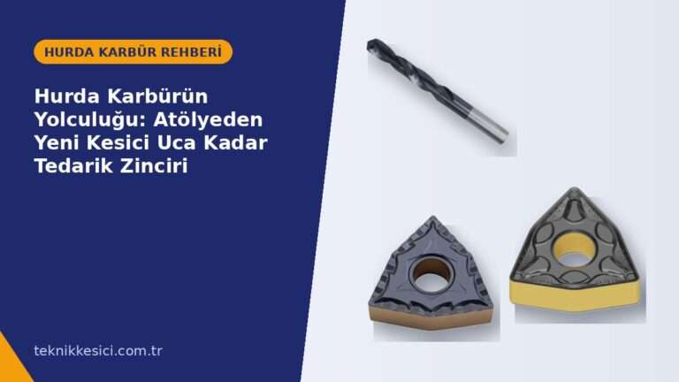 Hurda Karbürün Yolculuğu: Atölyeden Yeni Kesici Uca Kadar Tedarik Zinciri - Teknik Kesici hurda karbür rehberi