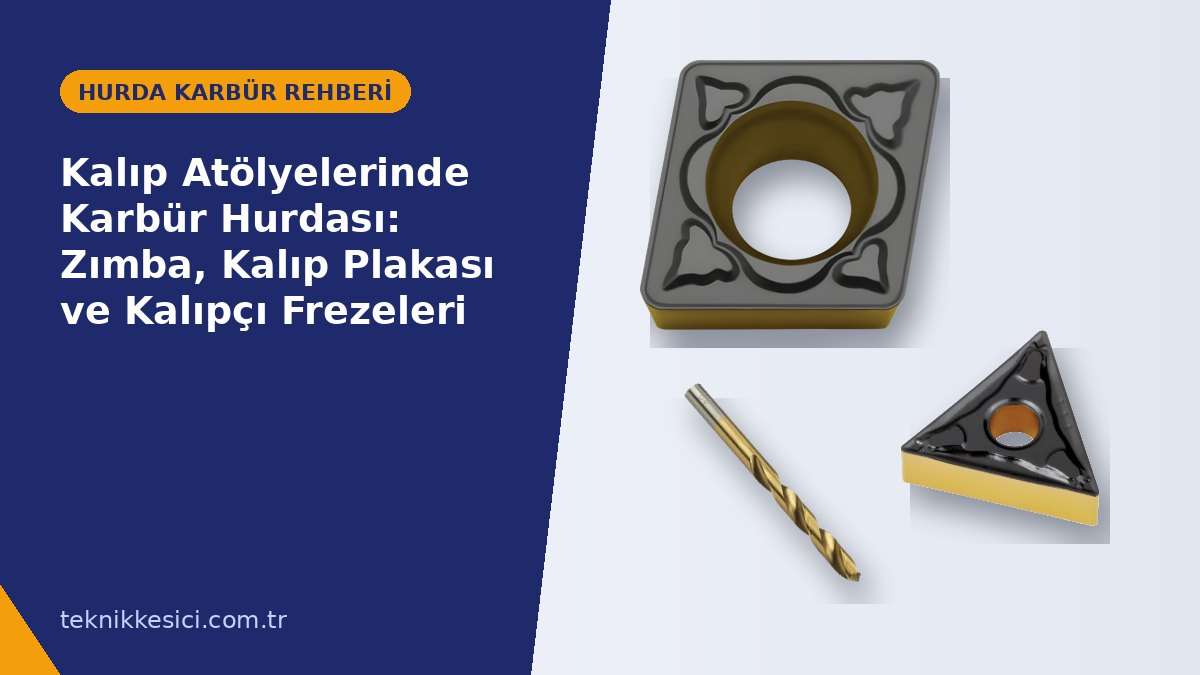Kalıp Atölyelerinde Karbür Hurdası Zımba Kalıp Plakası ve Kalıpçı Frezeleri - Teknik Kesici Kalıp Atölyelerinde Karbür Hurdası: Zımba, Kalıp Plakası ve Kalıpçı Frezeleri - Teknik Kesici hurda karbür rehberi