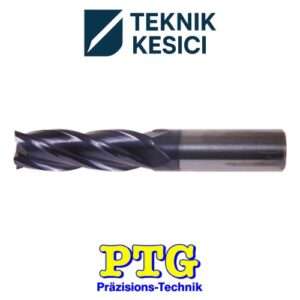 PTG 4 Ağız Karbür Uzun Parmak Freze - PTG