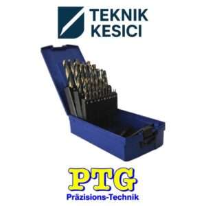 PTG Gold & Black HSS Matkap Ucu Seti DIN 338 - PTG