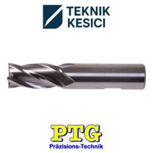 PTG HSS-Co Parmak Freze DIN 844-BN - PTG