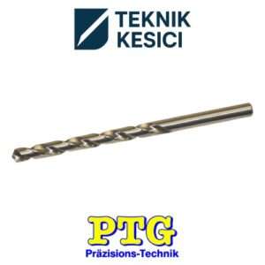 PTG HSS Sol Taşlanmış Matkap Ucu DIN 338 - PTG