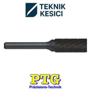PTG Karbür Kalıpçı Freze Form A (Silindirik) DIN 8033 - PTG