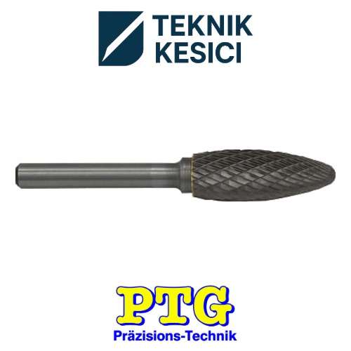 PTG Karbür Kalıpçı Freze Form H Alev DIN 8033 - Teknik Kesici PTG Karbür Kalıpçı Freze Form H (Alev) DIN 8033 - PTG