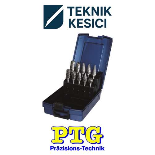 PTG Karbür Kalıpçı Freze Seti DIN 8033 - Teknik Kesici PTG Karbür Kalıpçı Freze Seti DIN 8033 - PTG