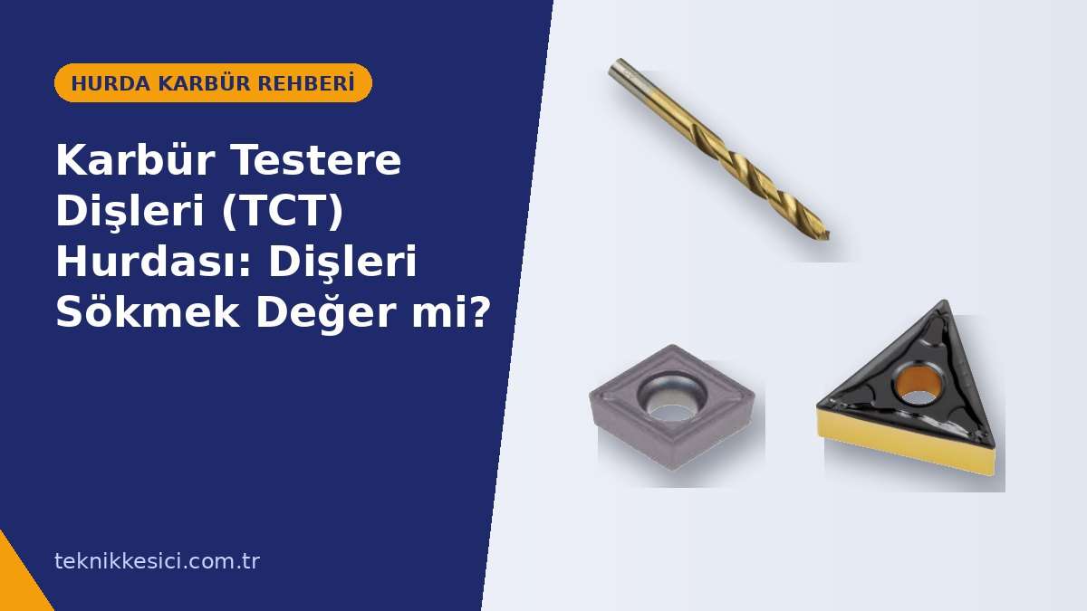 Karbür Testere Dişleri TCT Hurdası Dişleri Sökmek Değer mi - Teknik Kesici Karbür Testere Dişleri (TCT) Hurdası: Dişleri Sökmek Değer mi? - Teknik Kesici hurda karbür rehberi