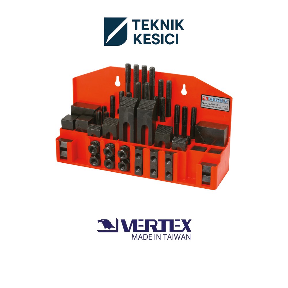 Vertex Kalıp Bağlama Seti M12 CK-12A - Teknik Kesici Vertex Kalıp Bağlama Seti M12 CK-12A