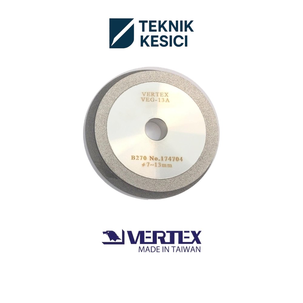 Vertex VEG-13DL Bileme Taşı SDC 270x1 - Teknik Kesici Vertex VEG-13DL Bileme Taşı SDC 270x1