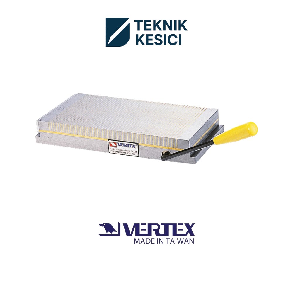 Vertex VGF-1530B İnce Çızgılı Manyetik Tabla 19 Kgf - Teknik Kesici Vertex VGF-1530B İnce Çizgili Manyetik Tabla (19 kgf)