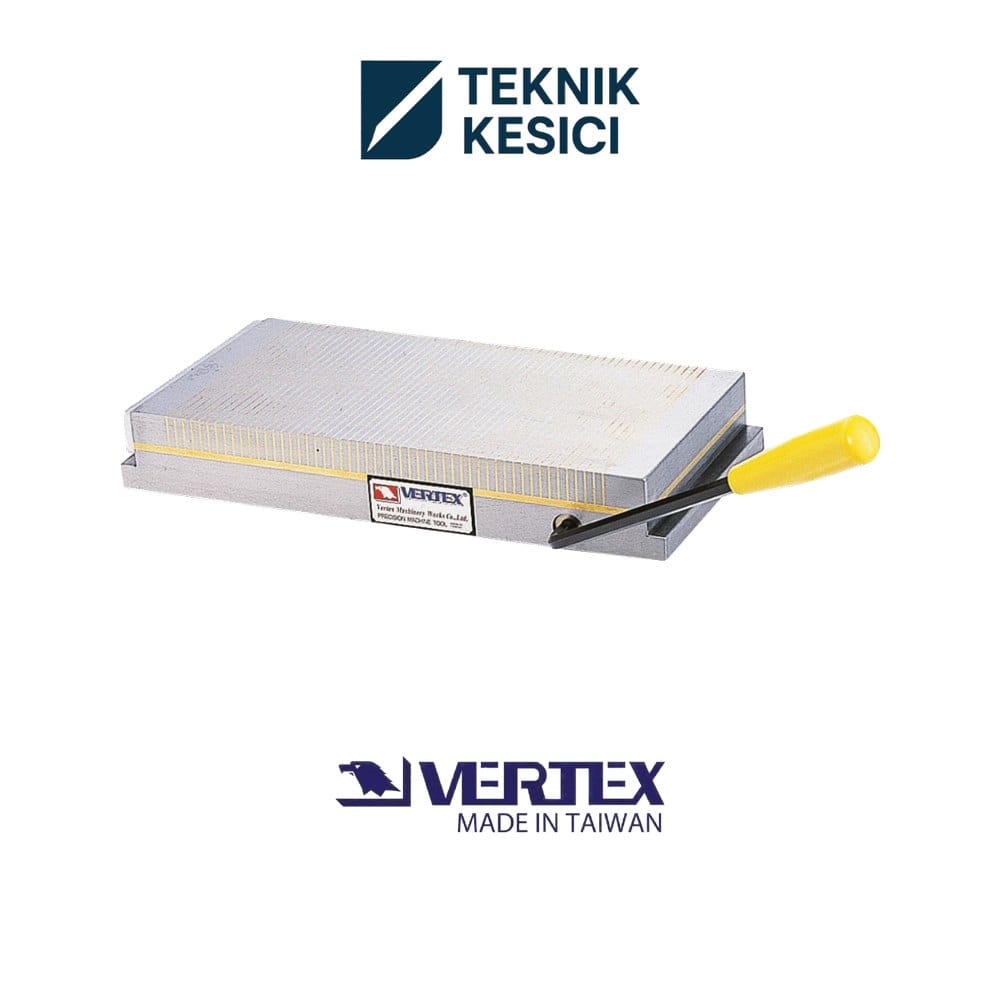 Vertex VGF-1545B İ Çızgılı Manyetik Tabla 19 Kgf - Teknik Kesici Vertex VGF-1545B İnce Çizgili Manyetik Tabla (19 kgf)