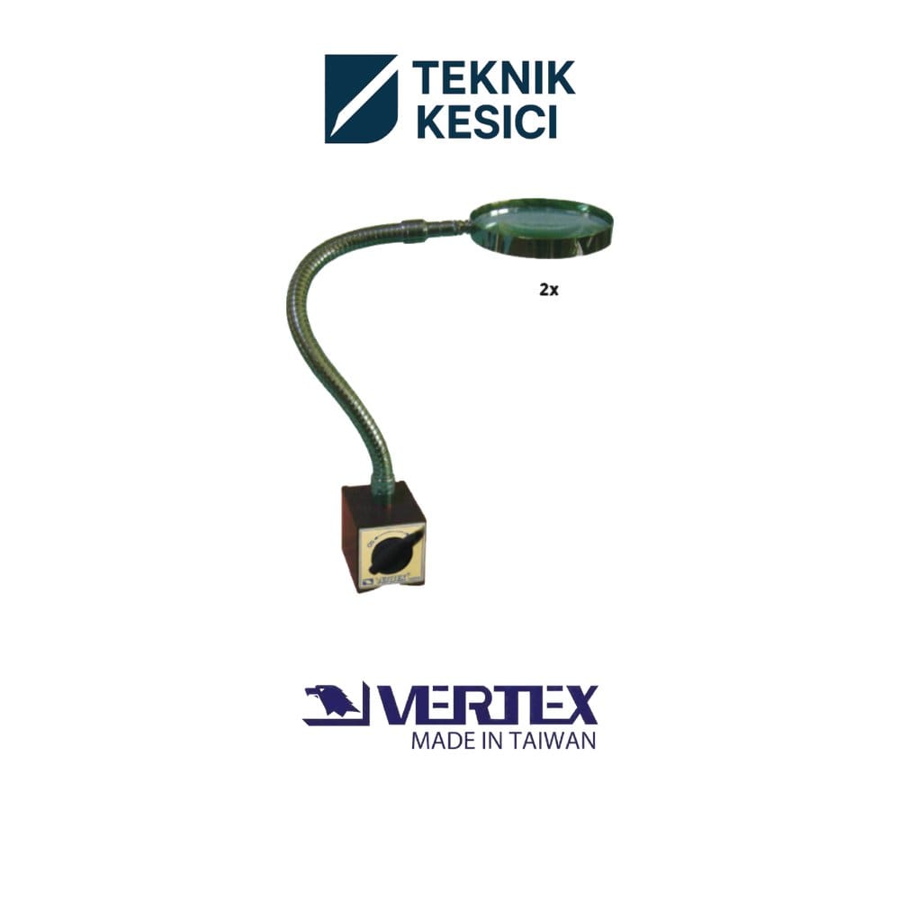 Vertex Vml-m Manyetik Ayaklı Büyüteç - Teknik Kesici Vertex Vml-m Manyetik Ayaklı Büyüteç