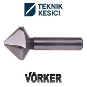 Vörker HSS-Co Havşa Freze 90° DIN 335 C - Vörker
