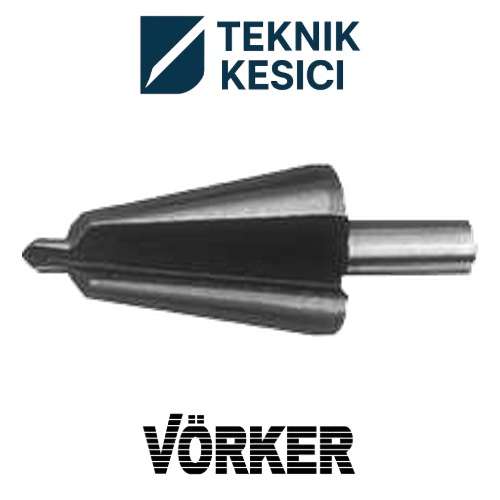 Vörker HSS Konik Sac Delme Matkabı - Teknik Kesici Vörker HSS Konik Sac Delme Matkabı - Vörker