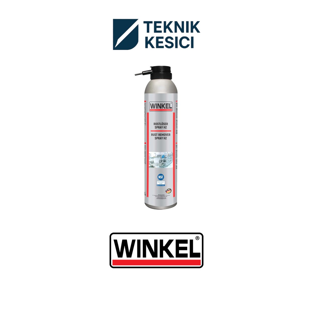 Winkel Gıda Onaylı Pas Sökücü Sprey H2 300 ml - Teknik Kesici Winkel Gıda Onaylı Pas Sökücü Sprey H2 300 ml – Winkel W160172 ürün görseli