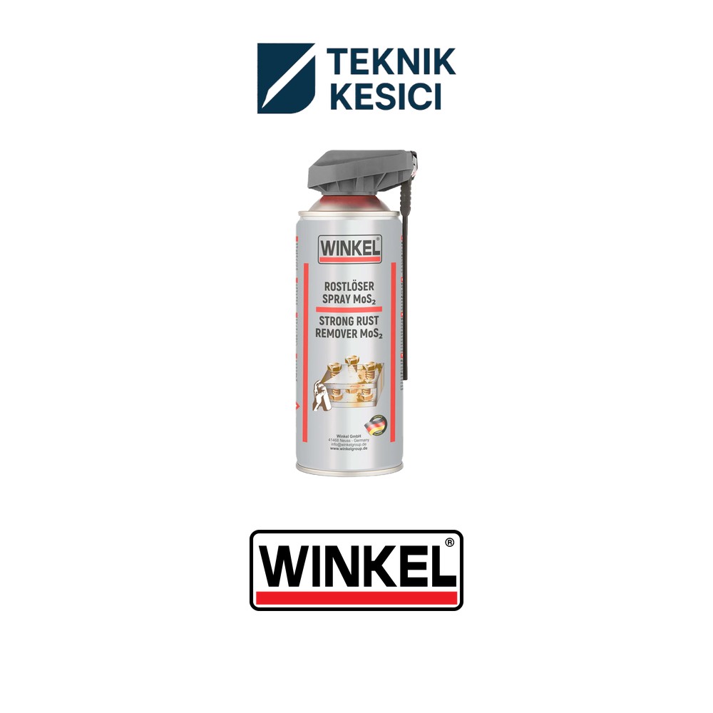 Winkel Kuvvetli Pas Sökücü Sprey MoS2 400 ml - Teknik Kesici Winkel Kuvvetli Pas Sökücü Sprey MoS2 400 ml – Winkel W160170 ürün görseli