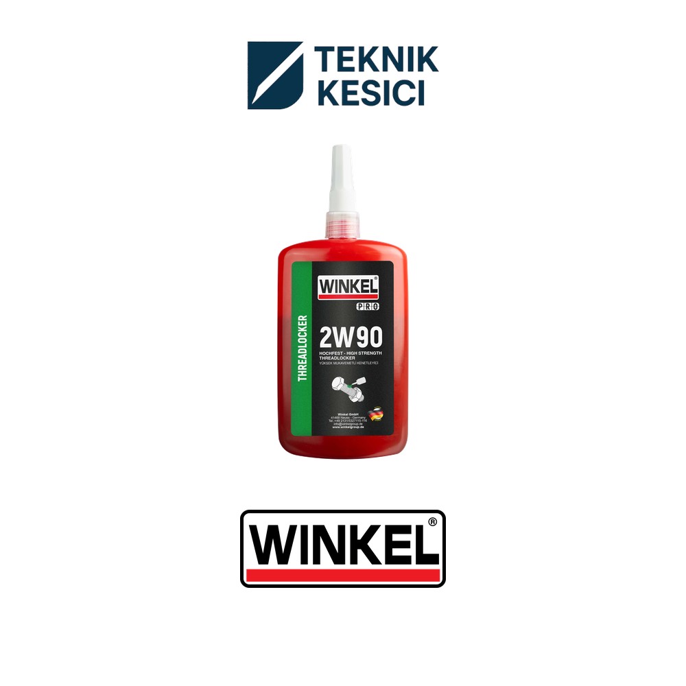 Winkel PRO 2W90 Yüksek Mukavemetli Cıvata Sabitleyici 250 ml - Teknik Kesici Winkel PRO 2W90 Yüksek Mukavemetli Cıvata Sabitleyici 250 ml – Winkel 20316 ürün görseli