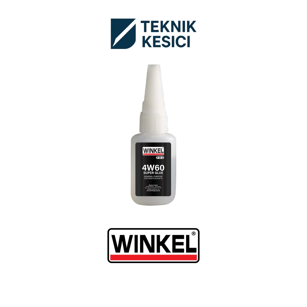 Winkel PRO 4W60 Süper Yapıştırıcı 20 g - Teknik Kesici Winkel PRO 4W60 Süper Yapıştırıcı 20 g – Winkel 20100 ürün görseli