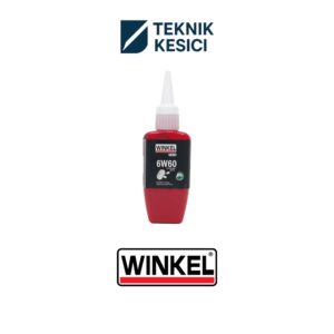 Winkel PRO 6W60 Yüksek Mukavemetli Sıkı Geçme Yapıştırıcı 50 ml – Winkel 20612 ürün görseli